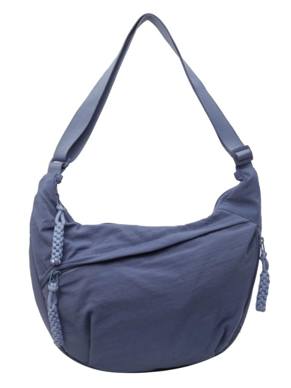 Nylon Crescent Bag Hobo Crossbody Bags Casual Sling Bag Slouchy Shoulder Bags